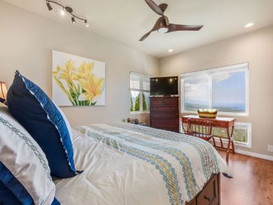 Bedroom with King Bed & TV